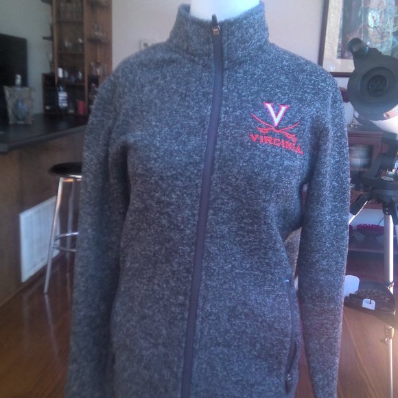 COLUMBIA Jackets & Blazers - CHAMPION UNIVERSITY OF VA ZIPPERED JACKET WITH POCKETS-SIZE SMALL